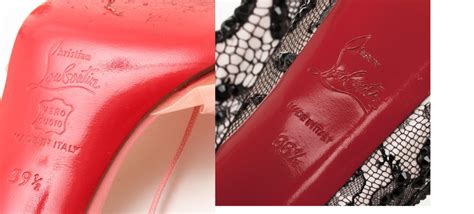 how can you tell lou beton shoes are fake|christian louboutin false shoes.